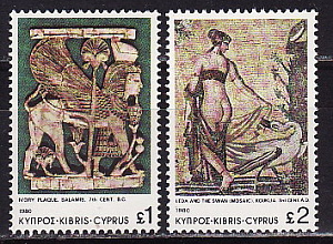 Кипр, 1980, Археологические находки, 2 марки